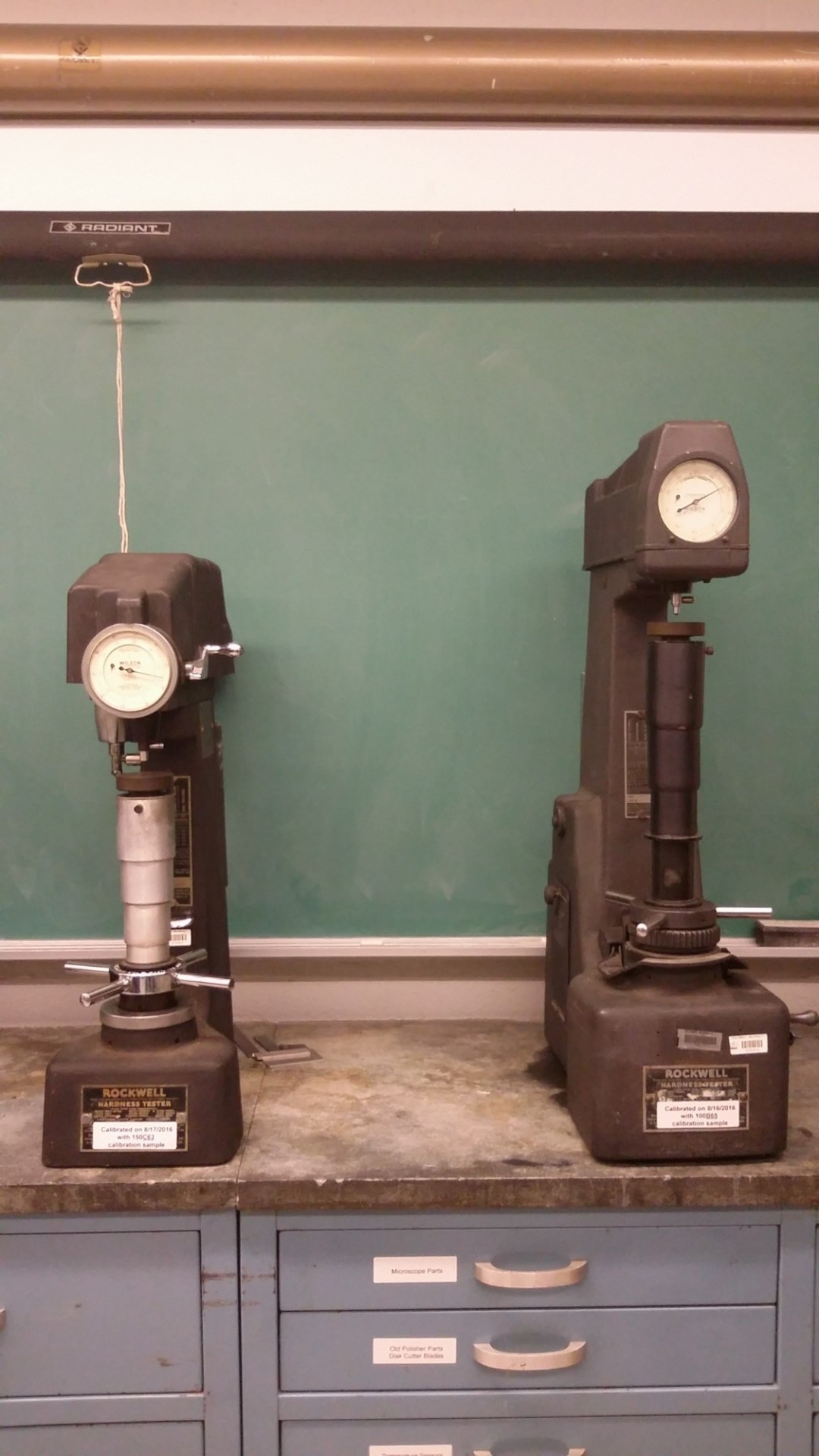 Rockwell Indenters Models 3R and 4JR Indenters
